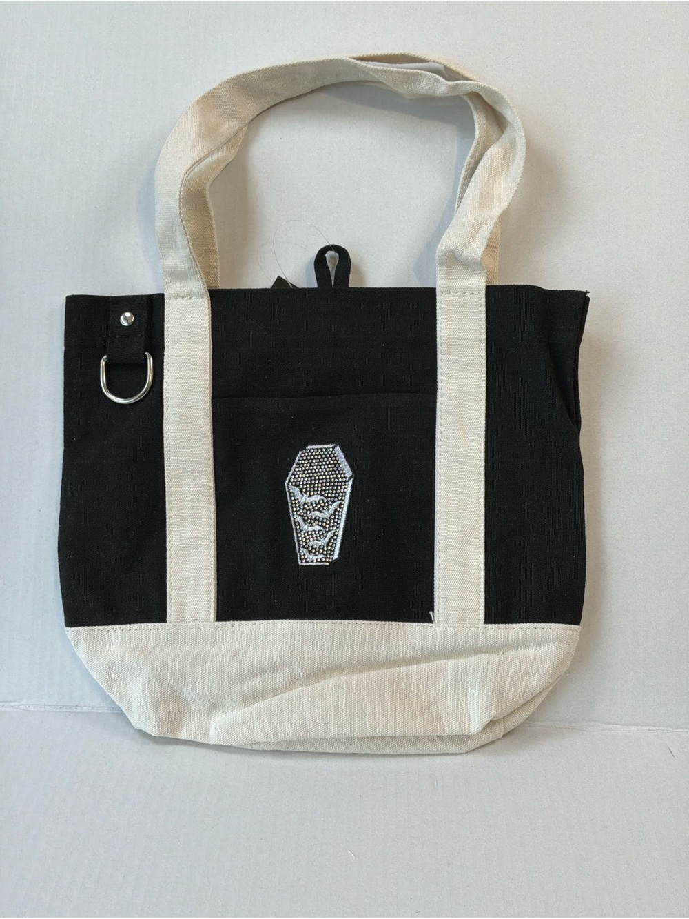 Rhinestone Coffin Spirit Halloween Viral Mini Tote Bag NWT Trick Or Treat 🎃
